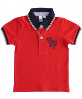 Tricou polo rosu baieti 4j230