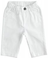 Pantaloni albi botez bebe 4j106